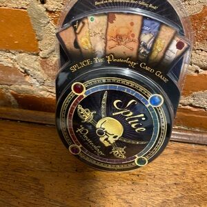 Splice Pirate Card Game with Skull Design